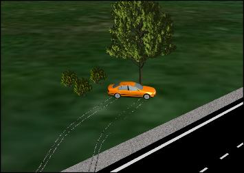 Fixed Object Accident Reconstruction