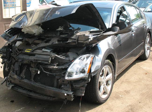 Contact Damage From Traffic Accident