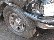 Damaged Tire