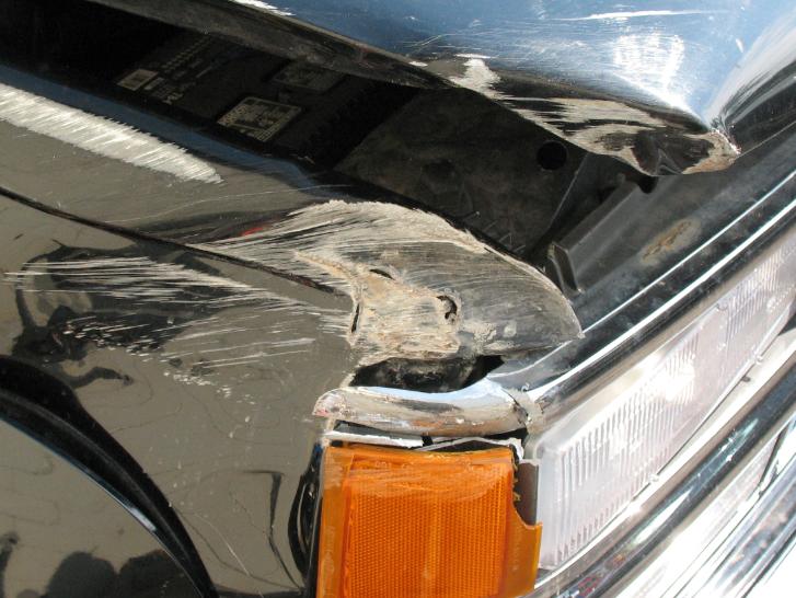 Paint Rub-off From Collision
