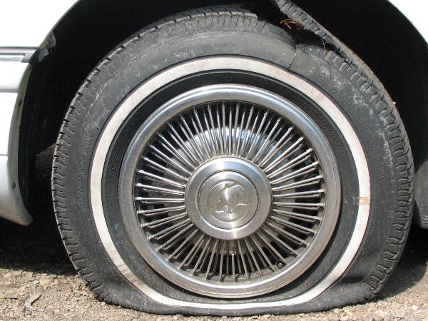 Tire Damage Examination During Investigation