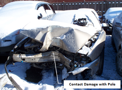 Buick Regal Pole Accident