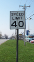Speed Limit Sign